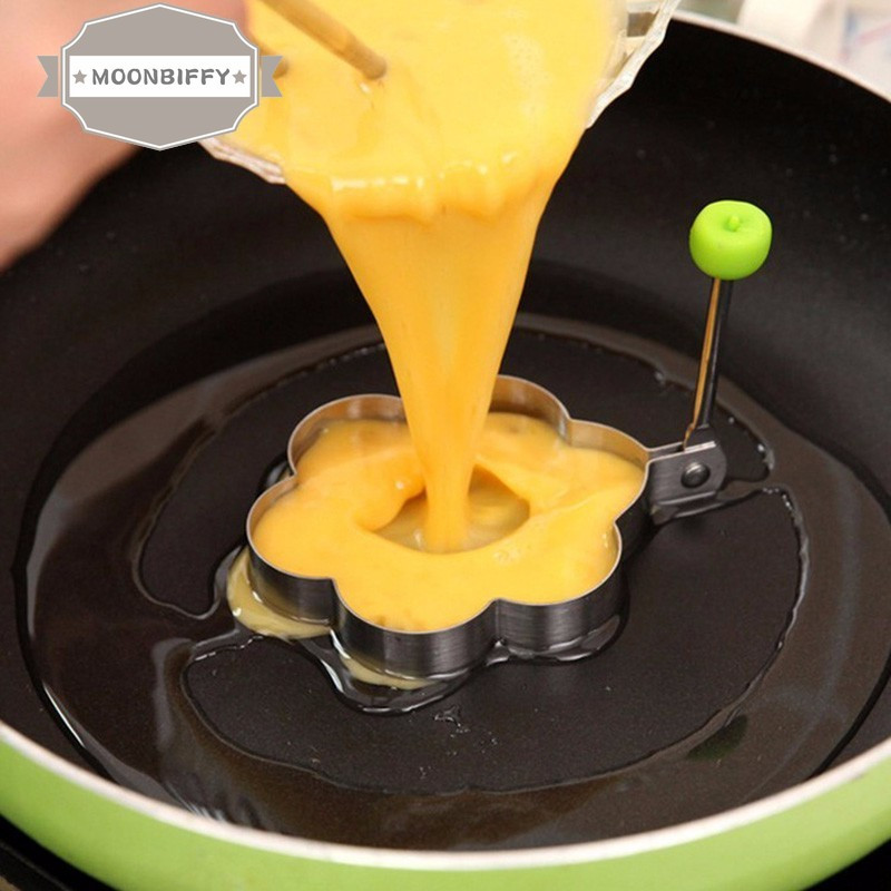 5PC Ouă Mold Rvs Omletă Ei Bakken Schimmel Liefde Bloem Ster Vorm Ei Pannenkoek Ring Voor Gebakken Ei keuken Instrument gadget de bucătărie