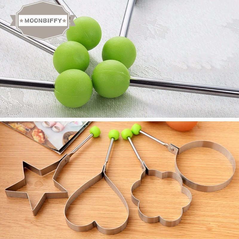 5PC Ouă Mold Rvs Omletă Ei Bakken Schimmel Liefde Bloem Ster Vorm Ei Pannenkoek Ring Voor Gebakken Ei keuken Instrument gadget de bucătărie