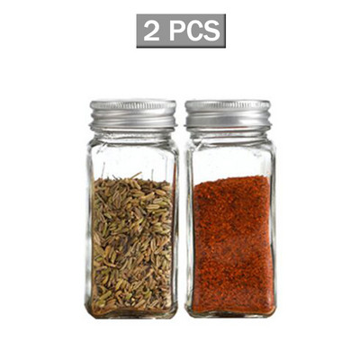 Üveg Fűszertartó készlet Fűszerdoboz Fedő Fűszeres edény fűszeres üveg Üveg Konyhai Kellékek és Anyagok Sócella Kanna