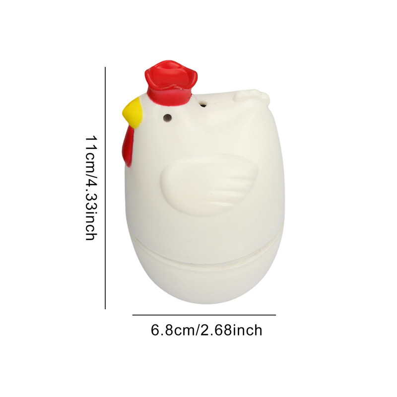 Cazan de ouă pentru cuptor cu microunde Cazan de ouă ușor de utilizat Boiler de ouă ușor de utilizat Forma de pui fără fir Moale Mediu Tare Boiler de ouă