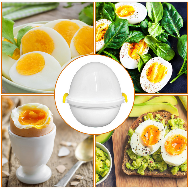 Mikrobangų krosnelės kiaušinių brakonieriaus maisto kokybės indai Kietieji arba minkštieji kiaušinių katilas Virtuvė Garlaiviai Katilai Kiaušinių rinkiniai Mikrobangų krosnelės Maisto gaminimo įrankiai