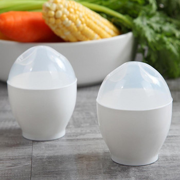 Ελαφρύ 2 τεμάχια Βολική στιβαρή κουζίνα αυγών λαθροθήρας σε σχήμα αυγού Boiler αυγών Simple design Gadgets κουζίνας