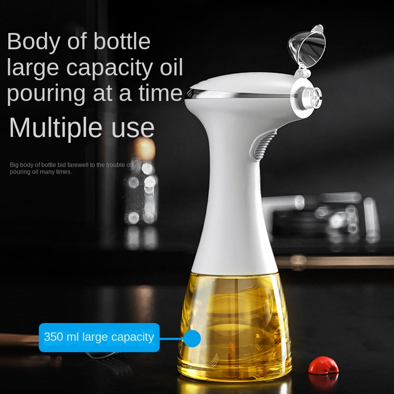 Električni dozator za raspršivač maslinovog ulja s USB punjenjem Odvojiva boca za pohranu octa od soja umaka za raspršivač kuhinjskog ulja za roštilj