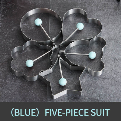 4 bucăți/set drăguț boiler de ouă din plastic set de braconaj de ouă de bucătărie unelte pentru gătit ouă, formă de matriță pentru ouă, cu capac, perie, aparat de clătite