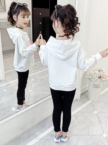 Új modell gyerek pulóver felirattal lányoknak