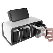 Cukraus dubenėlis Druskos plaktuvas Prieskonių indelis prie sienos tvirtinamas virtuvės reikmenys Prieskonių dėžutės Prieskonių lentynos Organizatorius su šaukštais laikymo rinkinys