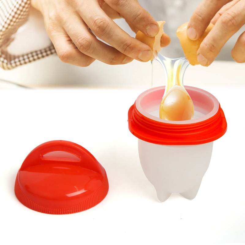 6 buc. Cupă pentru ouă la abur Mini ceașcă pentru gătit ouă Braconiere din silicon Antiaderente pentru gătit ouă Despărțitor ceașcă pentru ouă fierte Accesorii pentru bucătărie
