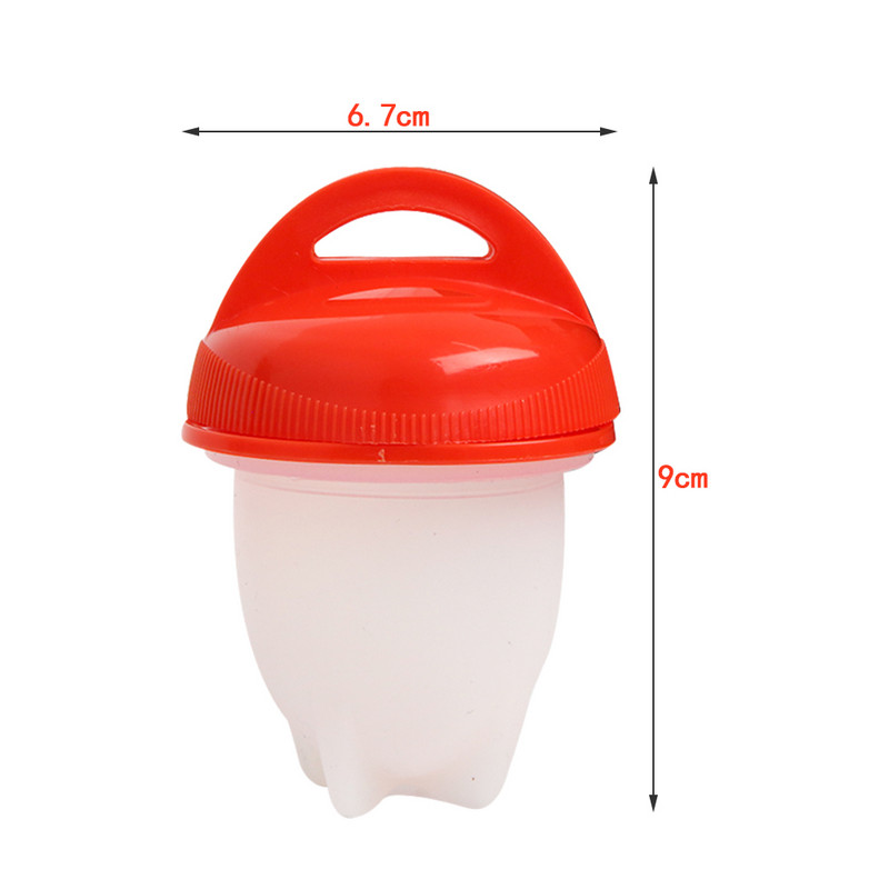 6 buc. Cupă pentru ouă la abur Mini ceașcă pentru gătit ouă Braconiere din silicon Antiaderente pentru gătit ouă Despărțitor ceașcă pentru ouă fierte Accesorii pentru bucătărie