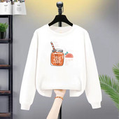 Bluză casual cu imprimeu pentru copii model nou pentru fete