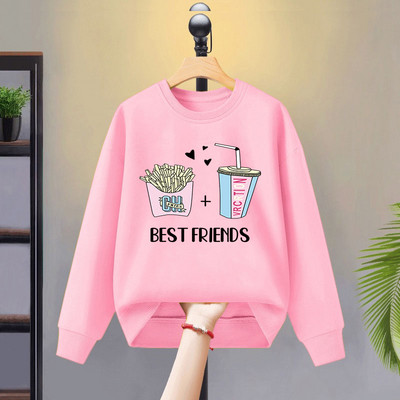 Bluză casual cu imprimeu pentru copii model nou pentru fete