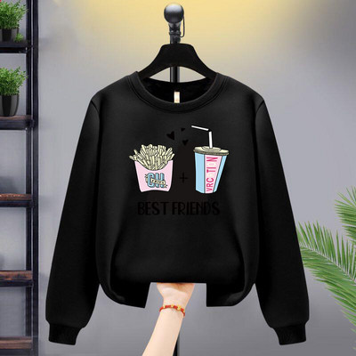 Bluză casual cu imprimeu pentru copii model nou pentru fete