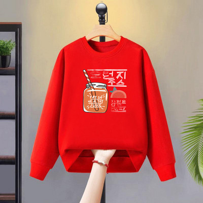 Bluză casual cu imprimeu pentru copii model nou pentru fete