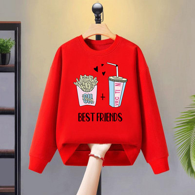 Bluză casual cu imprimeu pentru copii model nou pentru fete