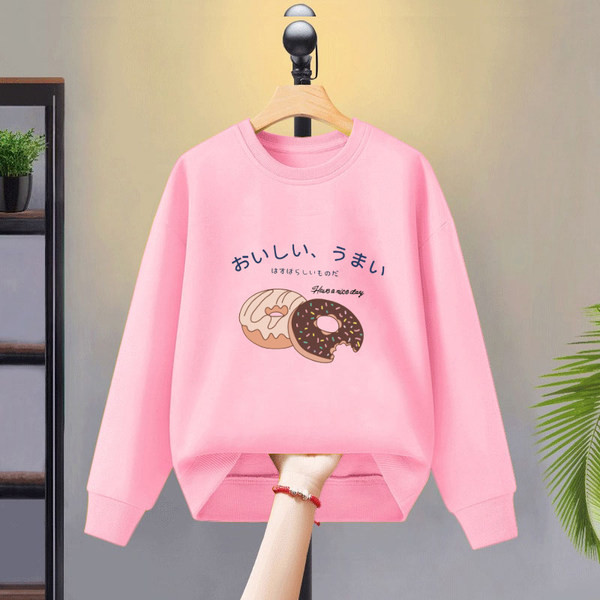 Bluză casual cu imprimeu pentru copii model nou pentru fete