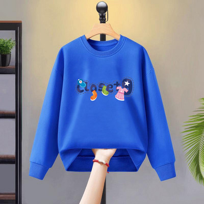 Divatos pulóver lányoknak színes mintával