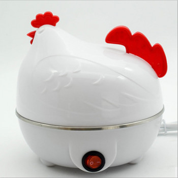 Σχήμα κοτόπουλου Αυγά ατμομάγειρας Πρωινό 7 αυγά Boiler Εργαλεία μαγειρέματος Ηλεκτρική κουζίνα αυγών μονής στρώσης Προμήθειες κουζίνας