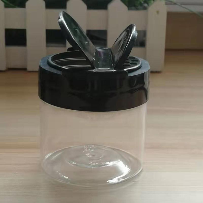 10db műanyag fűszeres tégely sóbors shakerhez fűszerező palackok pillangós fedő dizájn BBQ ételízesítő tartály konyhai kütyü