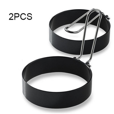 Formă pentru ouă prăjite, mâner din oțel inoxidabil antiaderent, pentru clătite rotunde, chifteluțe pentru burgeri, pentru prăjit, pentru tigaie, pentru bucătărie.