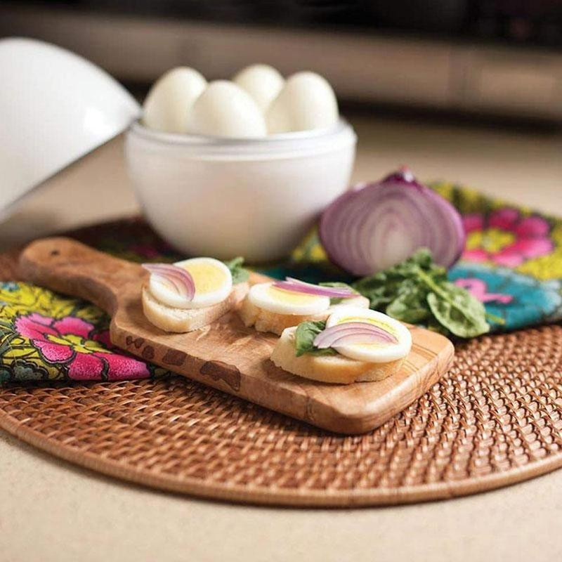 Háztartási Mikrohullámú Speciális 4 tojásos Főtt Tojás Forma Mikrohullámú Tojásbojler Konyhai Főzőkészülékek Pároló otthoni eszköz