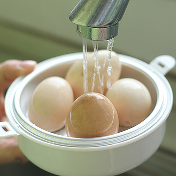 Νέος λέβητας αυγών σε σχήμα κοτόπουλου Fun Ατμιστήρας ποιότητας τροφίμων πλαστική θήκη αυγών 4 οπών για αξεσουάρ εργαλείων μαγειρικής κουζίνας