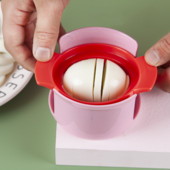 Daugiafunkcinis kiaušinių pjaustyklės skyrius nerūdijančio plieno kiaušinių pjaustytuvas Kūrybiniai virtuvės kiaušinių įrankiai pietų mėsos pjaustyklės virtuvės prietaisai