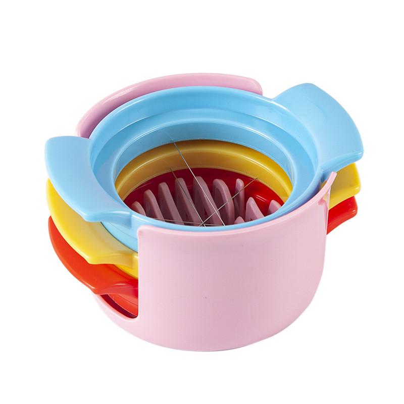 Daugiafunkcinis kiaušinių pjaustyklės skyrius nerūdijančio plieno kiaušinių pjaustytuvas Kūrybiniai virtuvės kiaušinių įrankiai pietų mėsos pjaustyklės virtuvės prietaisai