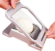 Kiaušinių pjaustyklė kietai virtiems kiaušiniams Kiaušinių pjaustyklė Braškių pjaustyklė Nerūdijančio plieno vielos universali pjaustyklė minkštiems vaisiams grybams