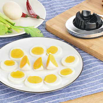 Преносими резачки за варени яйца Резачки от неръждаема стомана Резачки за яйца Резачки Инструменти за резачки за яйца Кухненски аксесоари Дропшиппинг