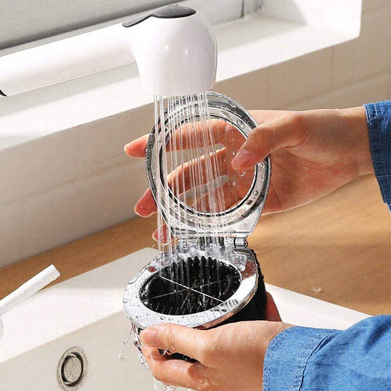 Rezač za jaja za tvrdo kuhana jaja, Rezač za jaja za teške uvjete Duty Slicer Rezač za kuhinjske alate, 3 stila rezanja