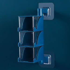 Cutie rotativă cu mai multe straturi pentru condimente Organizator de bucătărie Raft de depozitare Raft de perete Borcan pentru condimente pentru acasă Sticla de condimente suspendată Saliner