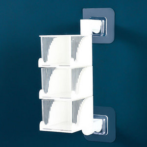 Cutie rotativă cu mai multe straturi pentru condimente Organizator de bucătărie Raft de depozitare Raft de perete Borcan pentru condimente pentru acasă Sticla de condimente suspendată Saliner