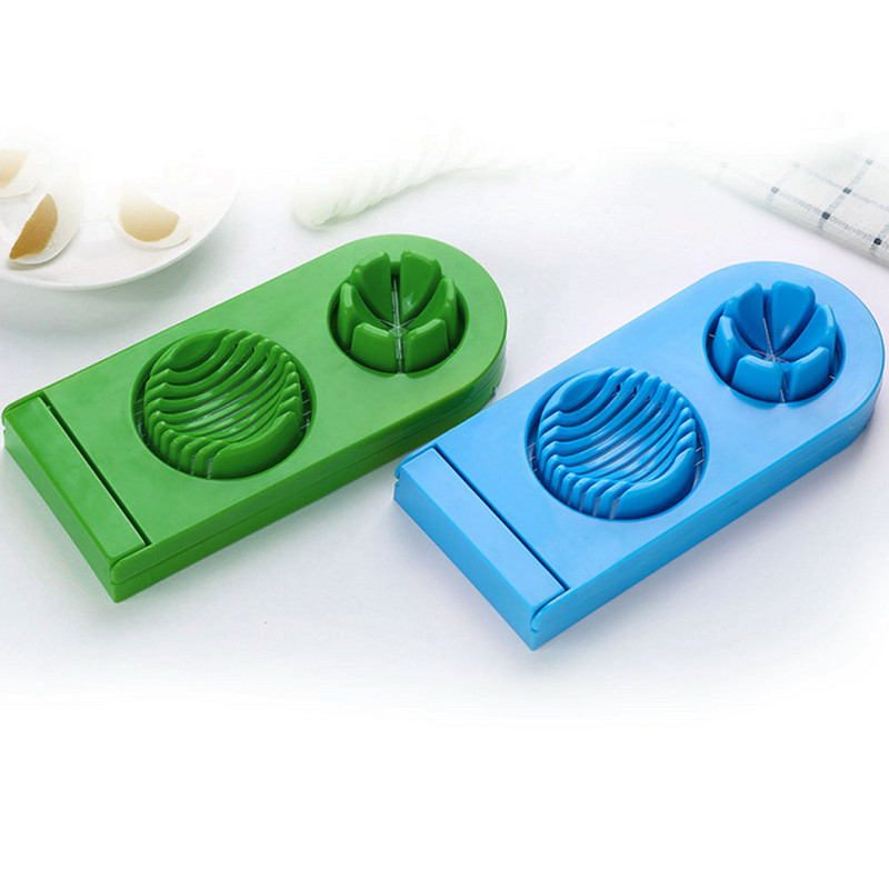 Kézi rozsdamentes acél gyümölcsdísz Könnyen tisztítható konyhai elszívó Otthoni főzés Szeletelő Vágó Elválasztó eszközök 2 stílus