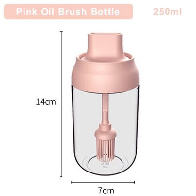 BEEMAN 250 ml-es üveg fűszeres tégelyek konyhai fűszerezés készlet palack borsos kanál fűszeres tégely olajecset méz ételtároló edény