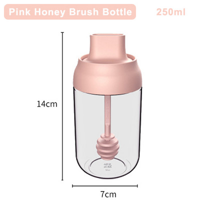 BEEMAN 250 ml-es üveg fűszeres tégelyek konyhai fűszerezés készlet palack borsos kanál fűszeres tégely olajecset méz ételtároló edény