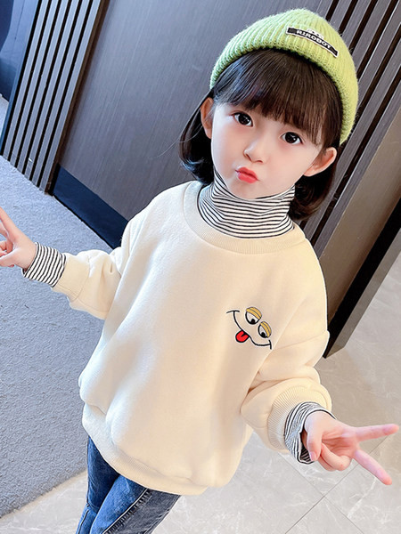 Kasdieniai vaikiški megztiniai mergaitėms – kelių spalvų