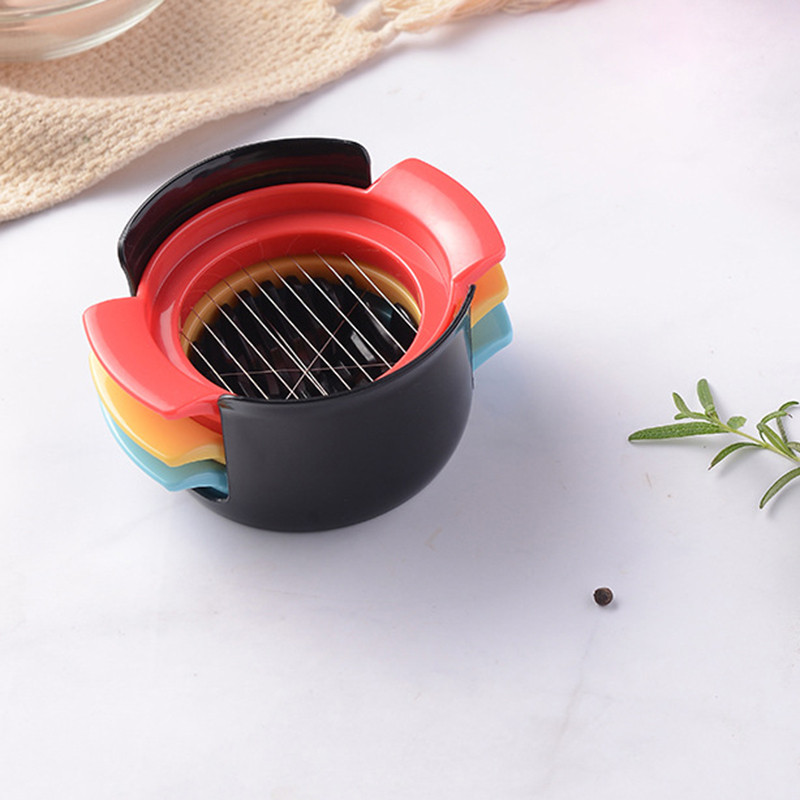 3 u 1 Rezač jaja za tvrdo kuhana jaja Rezač od žice od nehrđajućeg čelika Rezač voća jagoda Kuhinjski pribor xqmg Alati za jaja Gadgeti