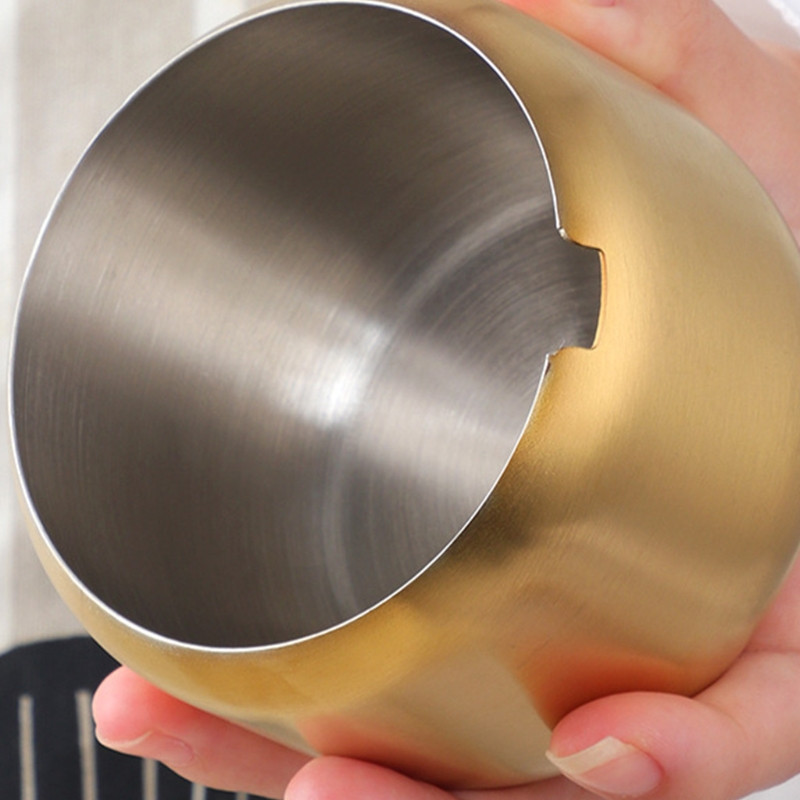 Recipiente de condimente din oțel inoxidabil de aur de bucătărie Borcan de condimente Bol de zahăr cu capac Sare Piper Organizatori de depozitare pentru zahăr