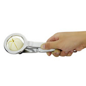 1 buc tăietor de ouă din oțel inoxidabil tăietor de ouă tăietor de secționare matriță de tăiere de ouă jumătate egală, unelte de bucătărie