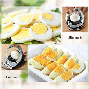 Πολυλειτουργικοί κόφτες αυγών Διαιρέτης τομής Πλαστικός διαχωριστής αυγών Συσκευή κοπής αυγών Creative Strawberry Cutter Εργαλεία κουζίνας