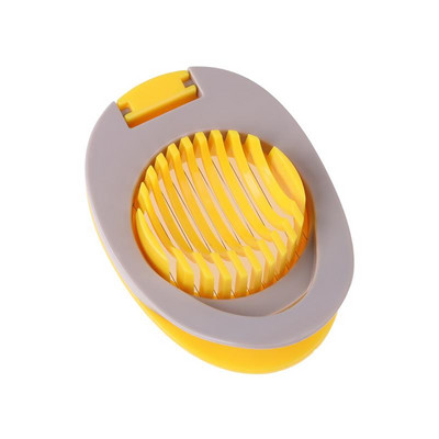 Tăiător de ouă multifuncțional Secțiune de tăiere divizor Despărțitor de ouă din plastic Dispozitiv de tăiat ouă Instrumente creative pentru ouă de bucătărie Dropshipping