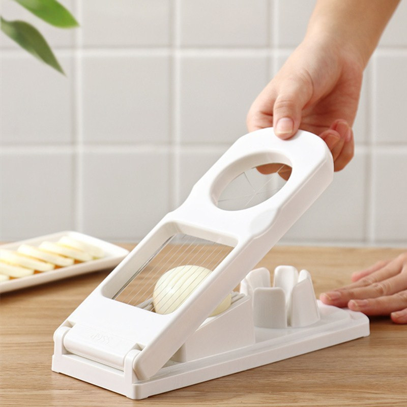 MOM'S HAND Bucătărie 2 în 1 Tăiător de ouă multifuncțional Sectione Cutter Mold pentru margini de flori Gadgets Instrumente