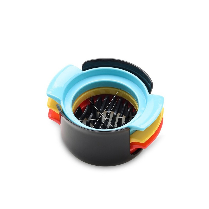 1 bucată set de obiecte de bucătărie 3 în 1 tăiat ouă tăietor de ouă fierte de uz casnic unelte creative Bento tăiat flori modele accesorii de bucătărie