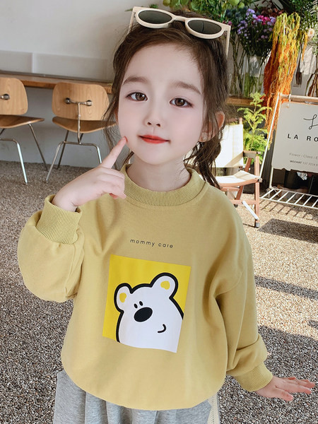 Dječja bluza za djevojčice s O izrezom