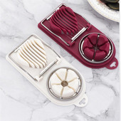 Többfunkciós tojásvágó rozsdamentes acél tojásvágó tojásszeletelő drótkonyhai tartozékok Szeletelő kütyük Főzőeszközök