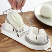 Tăiător de ouă din oțel inoxidabil Cutter multifuncțional Ouă Splitter fantezie Ustensile de bucătărie Instrument de gătit Accesorii de bucătărie