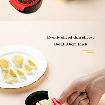 Κόφτης αυγών Οικιακά κομμένα αυγά Μαγειρευτό κοπτικό αυγών 3 σε 1 Πτερύγιο κοπής φρούτων Δημιουργικά εργαλεία Bento Cut Flower Shaper Αξεσουάρ κουζίνας