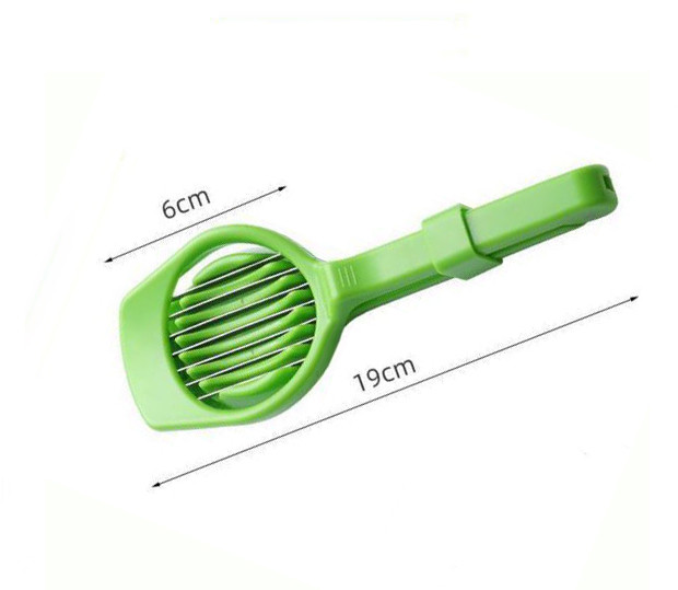 1 db rozsdamentes acél tojásvágó Tojásszeletelők Többfunkciós Zöldség Gyümölcs vágás Konyhai Kiegészítők Szeletelő Főző Kütyük