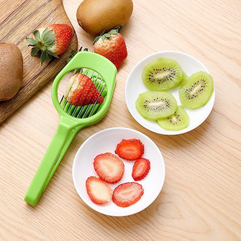 1 db rozsdamentes acél tojásvágó Tojásszeletelők Többfunkciós Zöldség Gyümölcs vágás Konyhai Kiegészítők Szeletelő Főző Kütyük