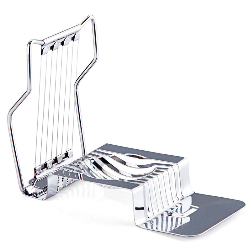 Tăiător de ouă din oțel inoxidabil Dispozitiv de curățare de ouă multifuncțional Dispozitiv Dumnezeu pentru ouă de flori Divizor cu mai multe supape