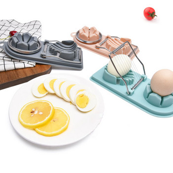 Πολυλειτουργική θήκη αυγών οικιακής χρήσης από ανοξείδωτο ατσάλι Πολυλειτουργική θήκη αυγών Δύο σε ένα διατηρητέο τεχνούργημα αυγών Διαχωριστής αυγών Gadgets κουζίνας